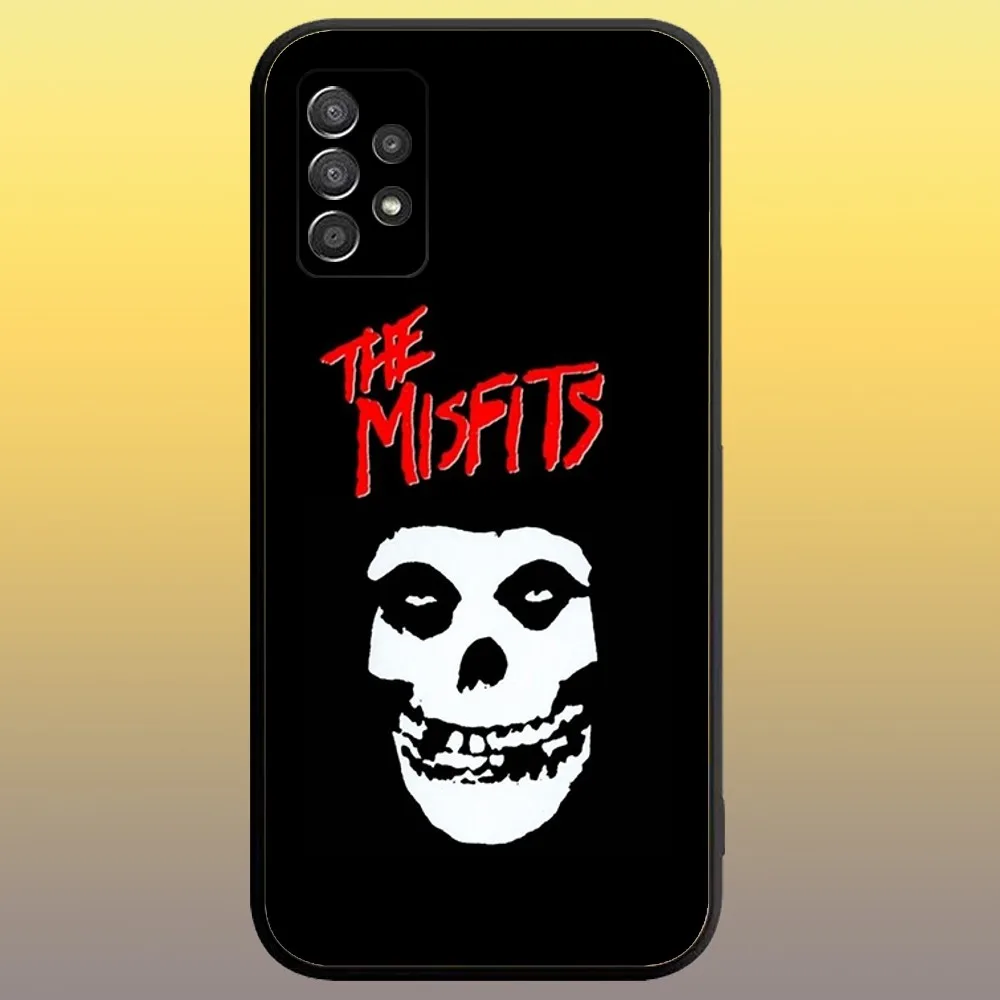 The M-Misfits Glenn Phone Case for SamsungA 91,80,73,72,71,70,53,52,51,42,41,40,32,31,30,22,21,20,13 S 4G 5G Soft Black Case