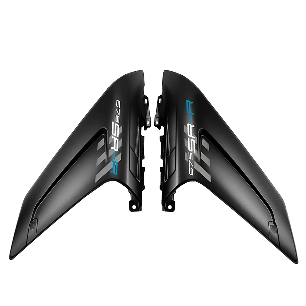 FOR CFMOTO 675SR 675SR-R Motorcycle Front Downforce Naked Spoilers Fixed Winglet Fairing Wings Side Plate Shell Protective Panel