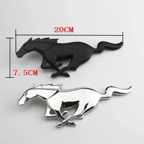 TESLA 20×7.5CM 머스탱 2.3T 쉘비 V6 V8 GT350 GT500 GT 2015-2017 자동차 전면 그릴 엠블럼 배지 후면 스티커 런닝 호스 TESLA 20×7.5CM 머스탱 2.3T 쉘비 V6 V8 GT350 GT500 GT 2015-2017 자동차 전면 그릴 엠블럼 배지 후면 스티커 런닝 호스