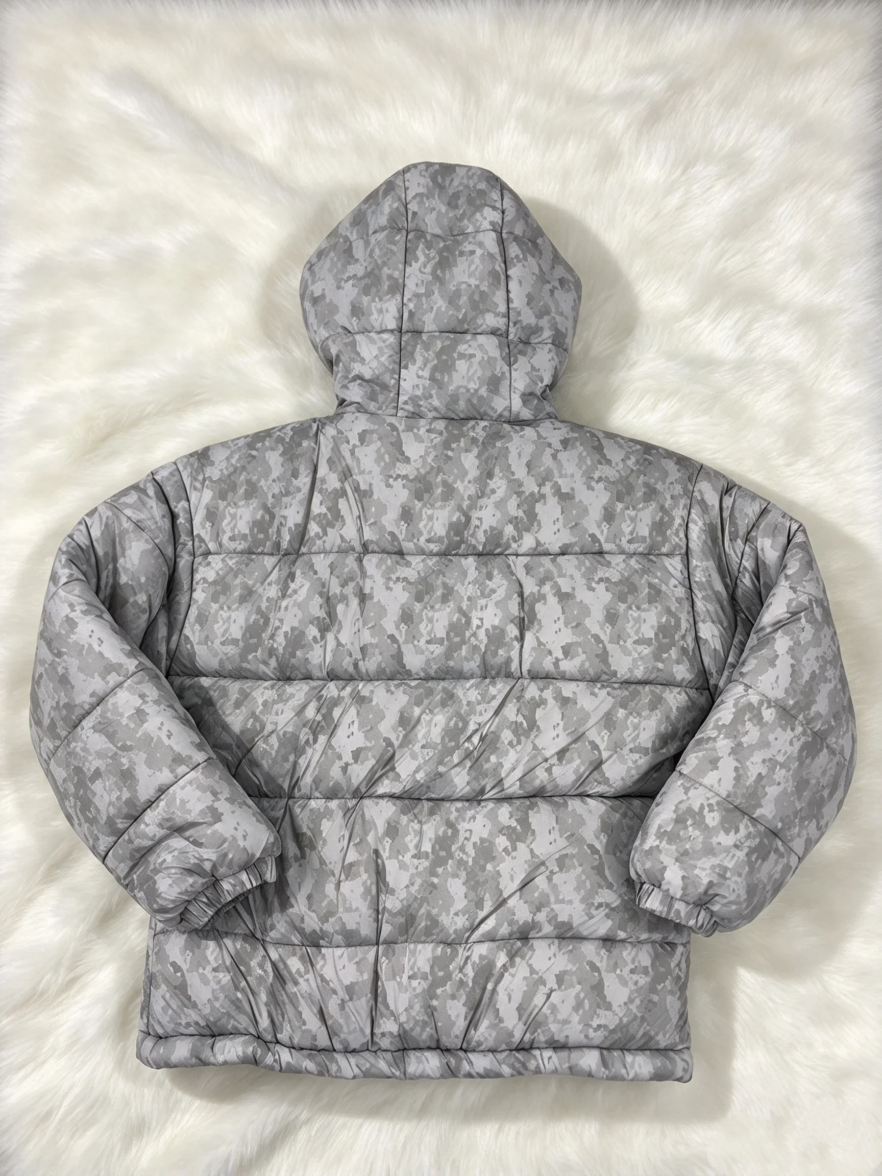 Y2K Cropped Bubble Jacket Warm Street Winter Outerwear Baddie Women Short Glossy Black Puffer Coat Small Embroidery Logo Hooded