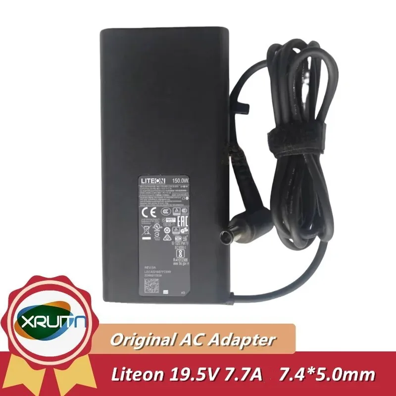 Original LITEON PA-1151-08 19.5V 7.7A 150W AC Adapter Charger 7.4x5.0mm For MSI HASEE Laptop Power Supply