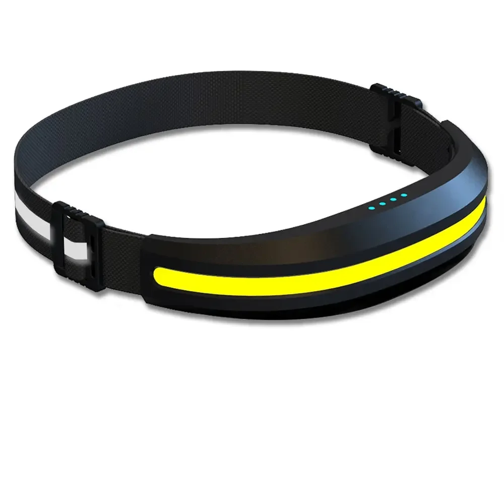 Portable COB Headlamp with Red and White Light