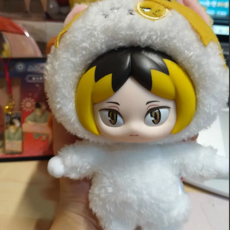 الرنين غونغ الكرة الطائرة الأولاد! موقع القمامة سلسلة المعركة النهائية من الفينيل صندوق أعمى الدمى هيناتا شويو قلادة هدايا مهرجان الفتيات #6