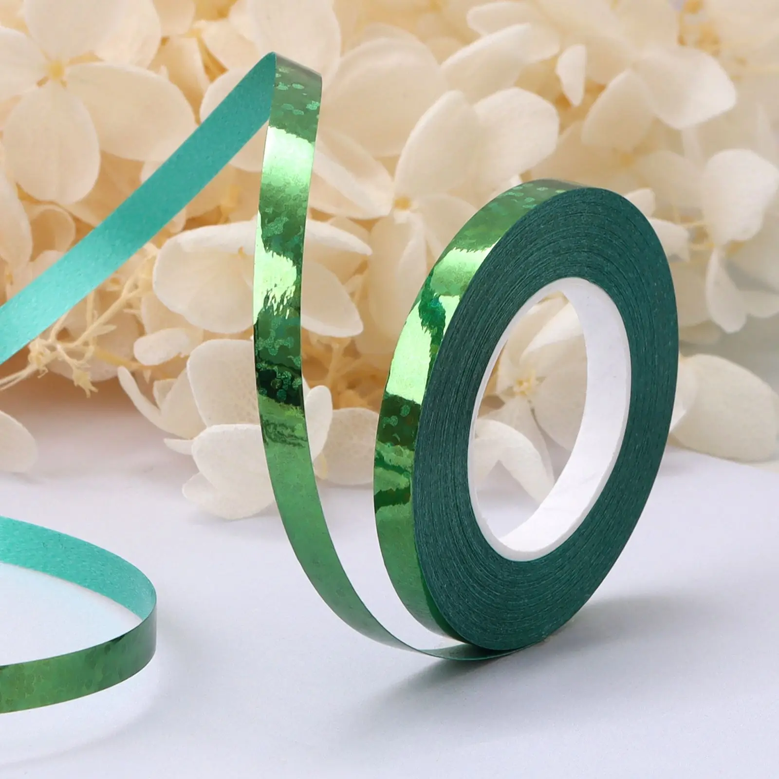 10 Meter/Rollen 5 mm Ballonband, Party, Geburtstag, Hochzeit, Zubehör, Laser-Ballonkette, Satinbänder, Basteln, DIY, Party-Dekoration