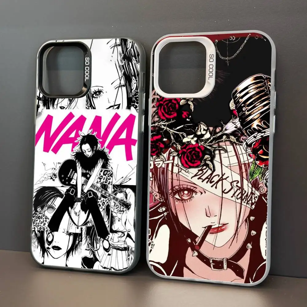 

Чехол для телефона Comics Oosaki Nana Hot Japan для Apple 11, 12, 13, 14, 15, 16 Pro Max Plus, защитный чехол для телефона