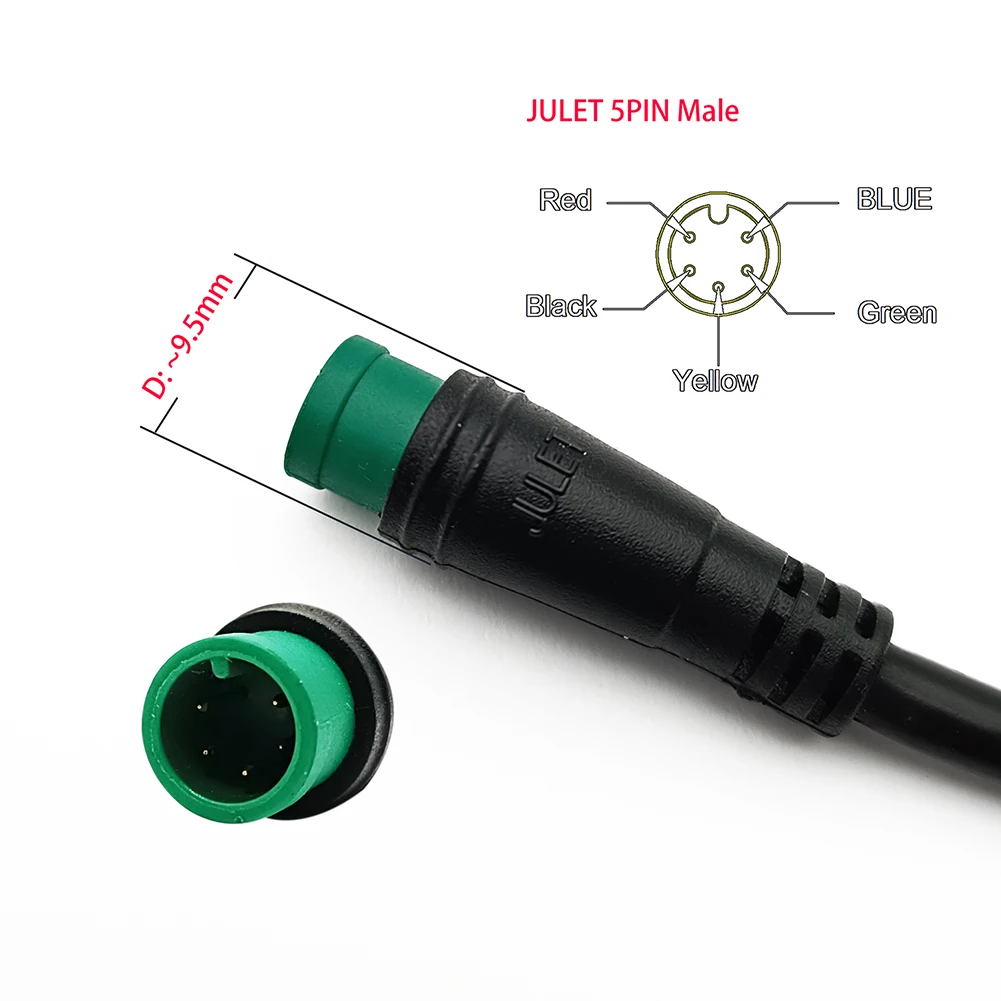 Electric Bicycle Extension Cable Adapter For KT Display Waterproof To SM Connector Line Converter E-bike Accessories image 5
