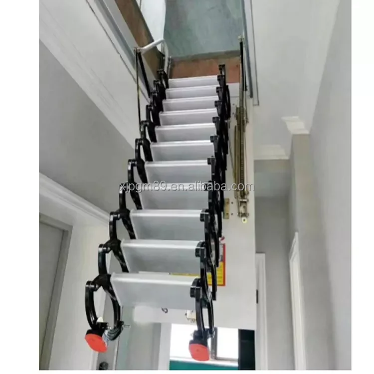 

Applicable to Automatic Electric Telescopic Ladder Durable Aluminum Folded Stairs for Industrial & DIY Use OEM & ODM Supported