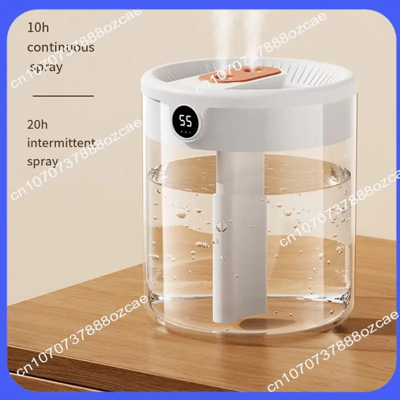 A26P H2O مرطب الهواء سعة 2L فوهة مزدوجة مع شاشة LCD للرطوبة موزع الزيوت العطرية المحمولة USB سهلة التركيب Gre
