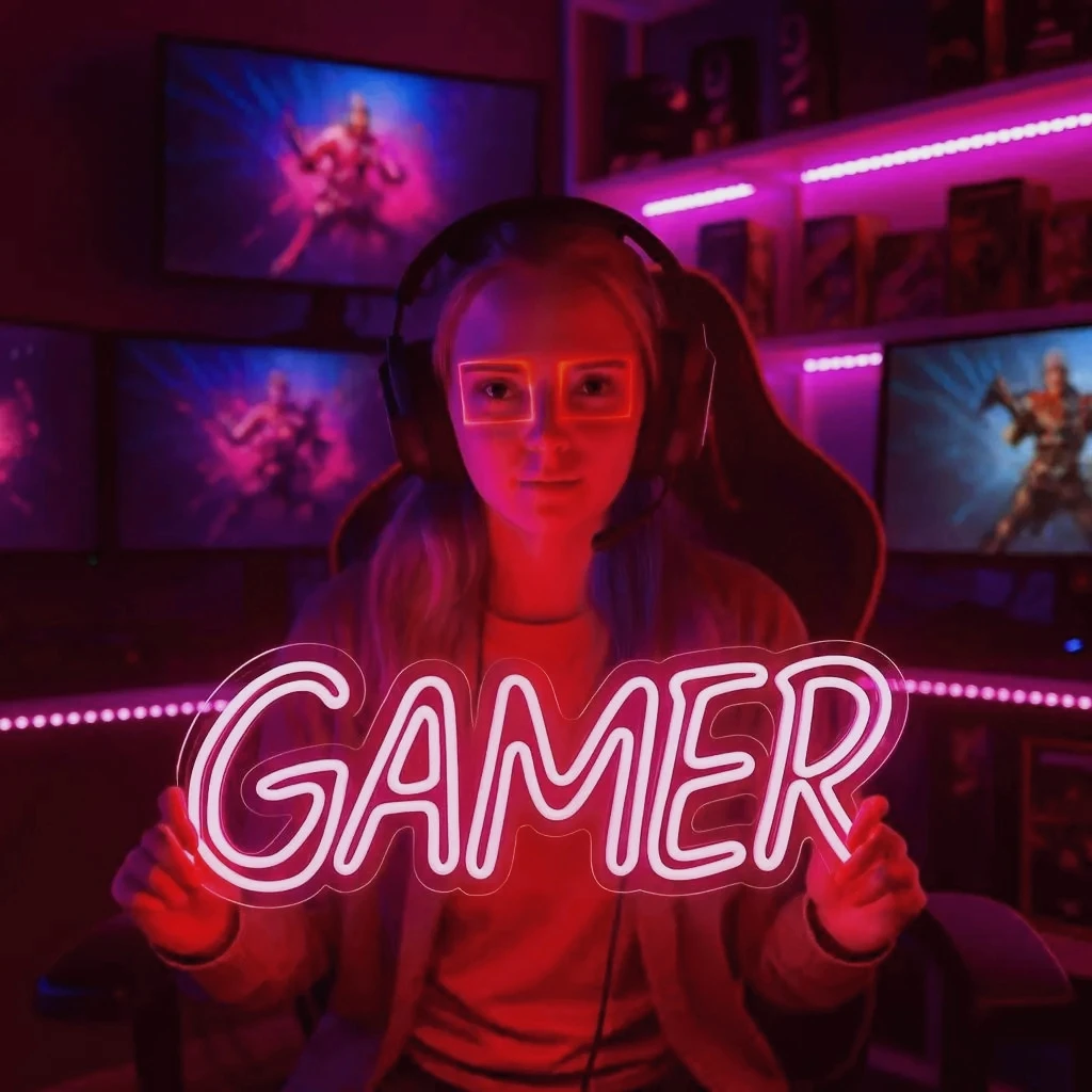 

Custom Neon Sign Personalized Neon LED Sign USB Powered Multi Font Color For Wedding Birthday Party Bedroom Wall Decoration Neon