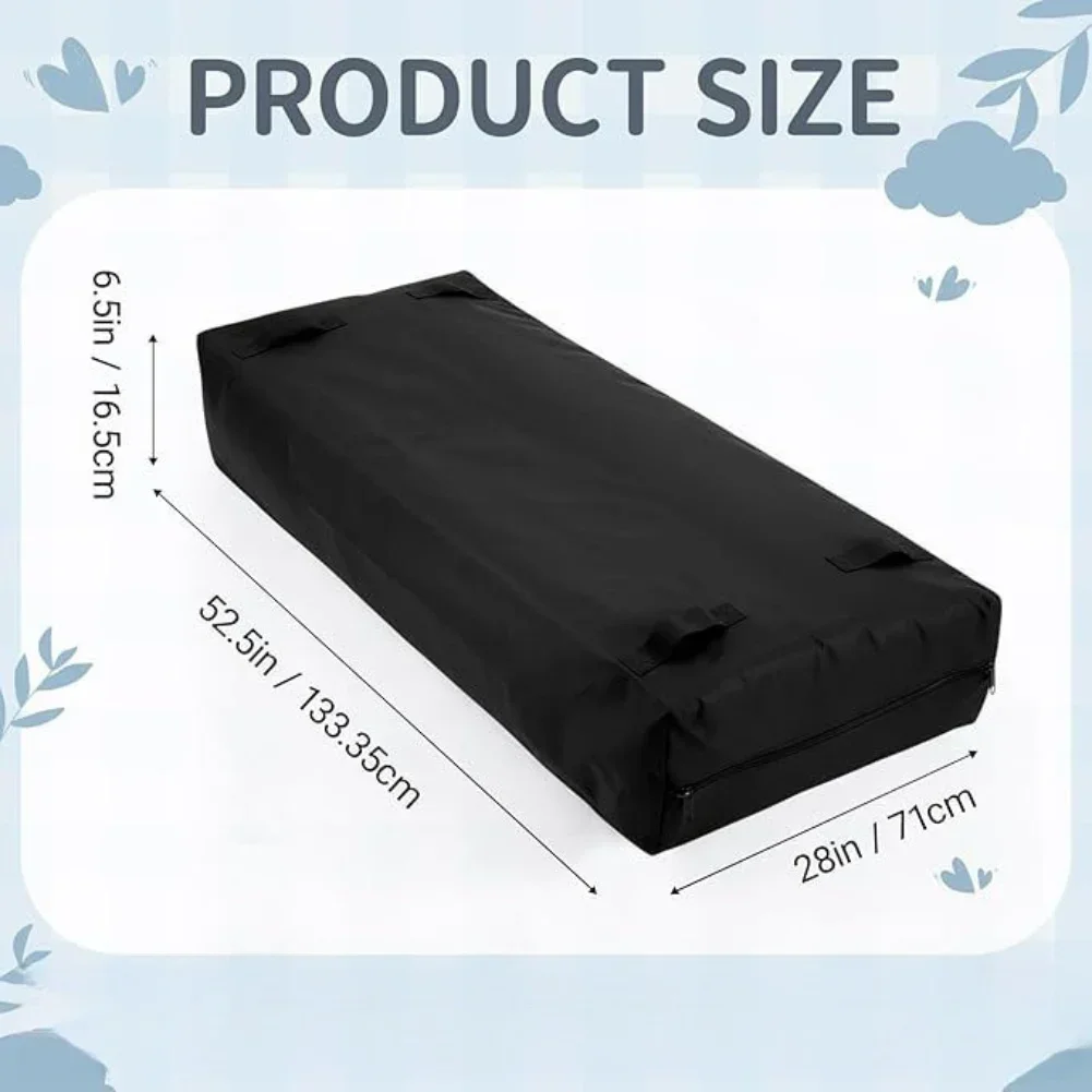 

Водонепроницаемая сумка для хранения матраса для кроватки для путешествий, для дома, водонепроницаемая защита, пылезащитное покрытие, материал из ткани Оксфорд