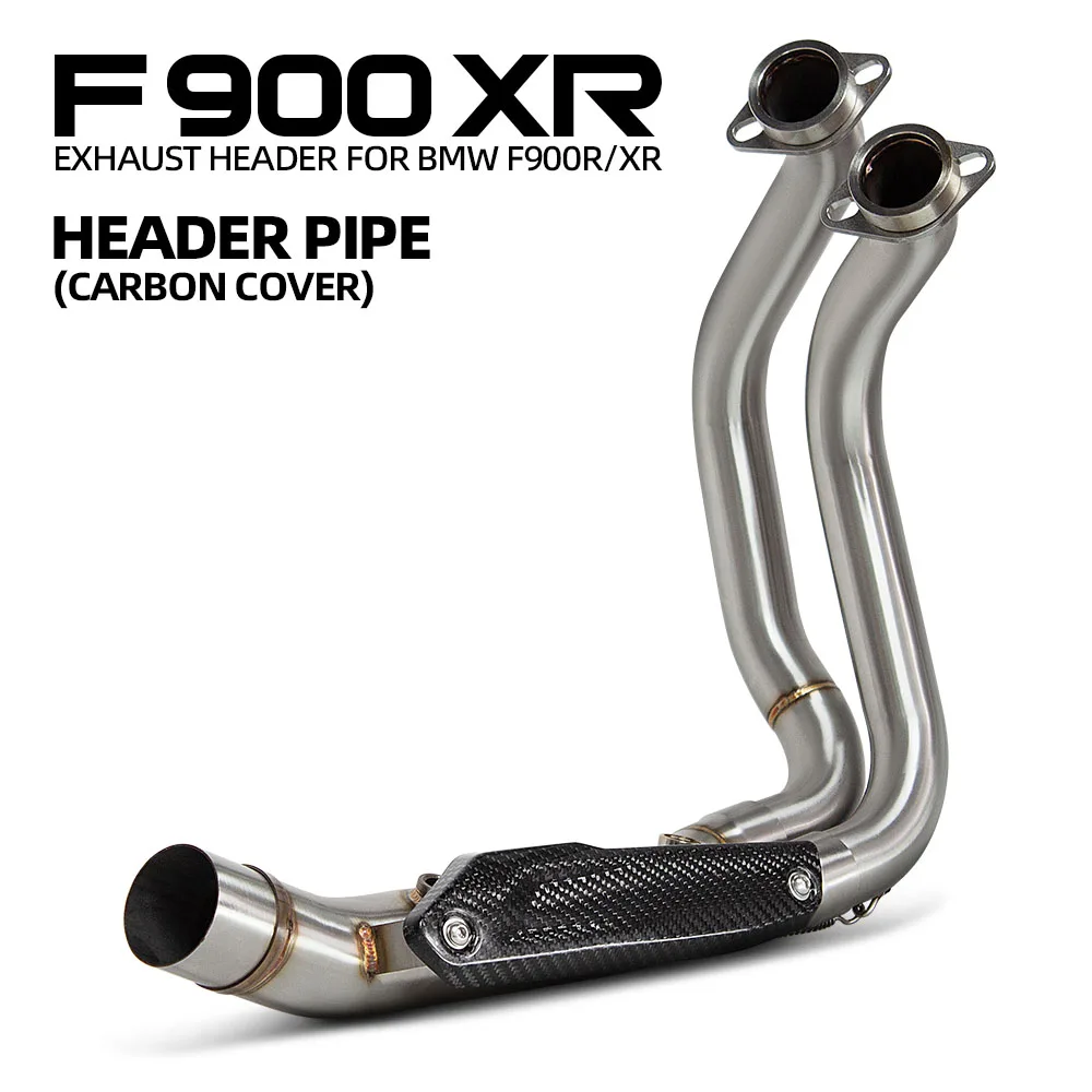 Collettore di Scarico Moto Modificato per F900 F900R F900XR 2020-2024, Kit Racing Compatibile con Silenziatore da 51mm