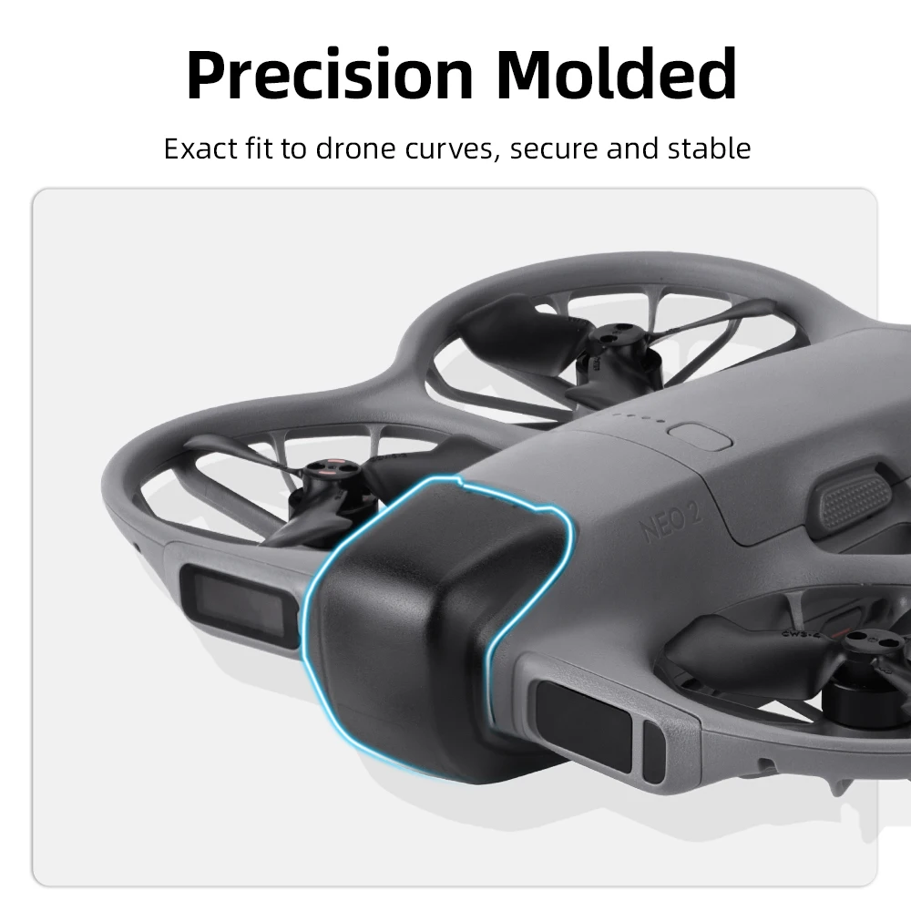 BRDRC Lens Cap for DJI Neo 2 Drone Protective Gimbal Lock Cover Camera Guard Anti-Scratch Dust-Proof Drone Accessories