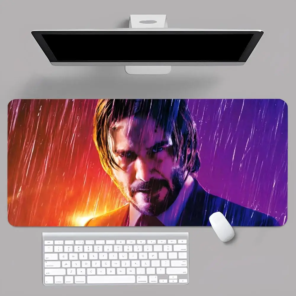 J-John Wick Movie MINISO Mouse Pad Anime Game Mouse Pad Computer Desk Pad Office Carpet Laptop Mouse Pad