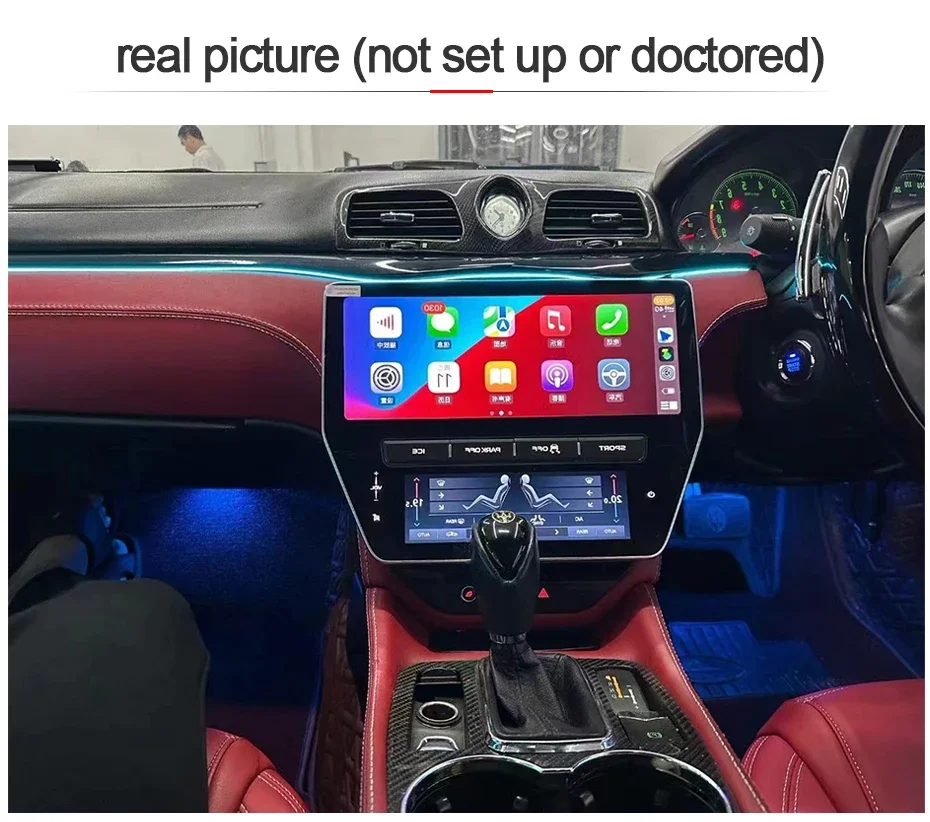 

Upgrade 2023 Android12 For Maserati Quattroporte Android 2013- 2018 Car Radio Qualcomm Multimedia Player GPS Navigation AC Board