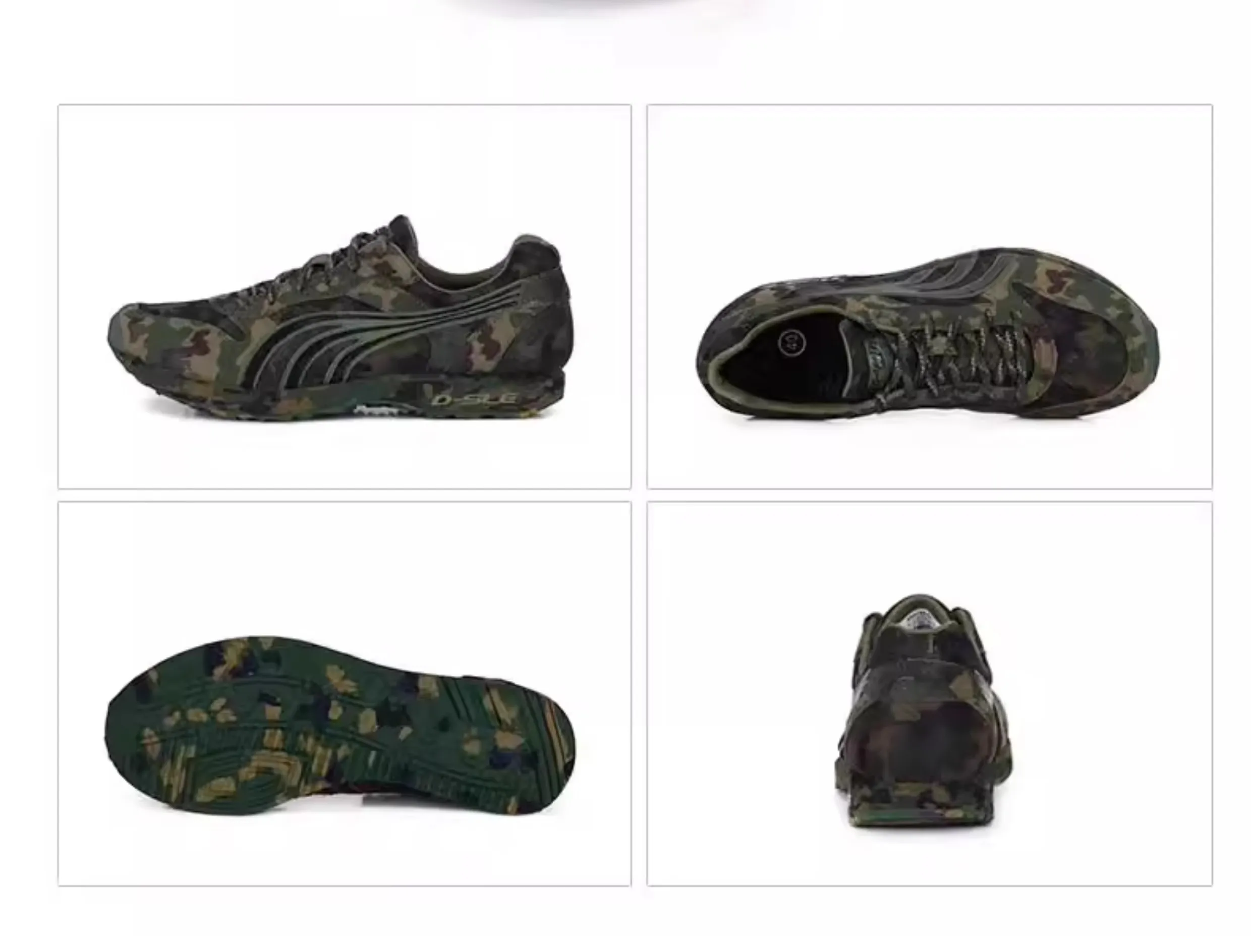 

Outdoor Men's Running Shoes Comfortable Camouflage Sneakers Non-Slip, Durable Men's Training Shoes