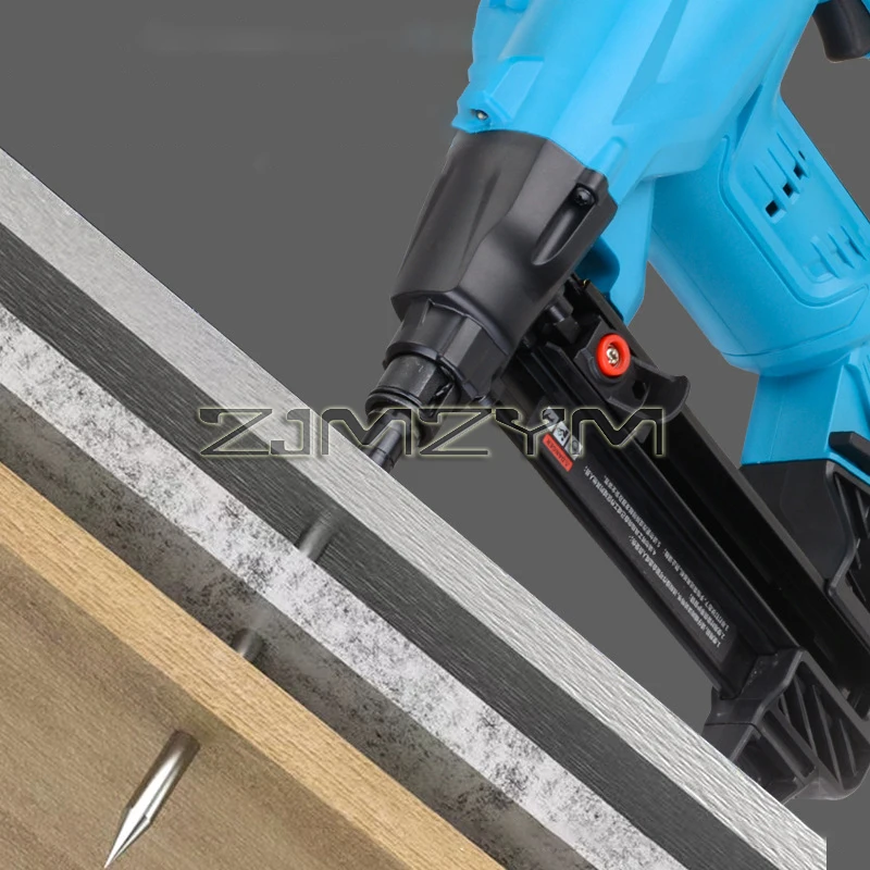 Nail Gun Cordless Lithium Battery Electric Drive Steel Nail Gun Fastening Tool