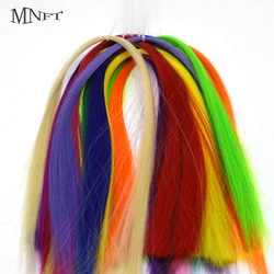 MNFT 2Packs Fly Tying EP Silky Fiber Fluffy Polypropelene Synthetic Fibers Durable Minnow Baitfish Body Tying Materials 16colors