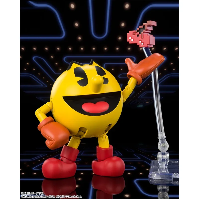 

In Stock Bandai S.H.Figuarts SHF PAC MAN BEST SELECTION Anime Action Figure Model Toys Collection Doll Kids Boys Gifts