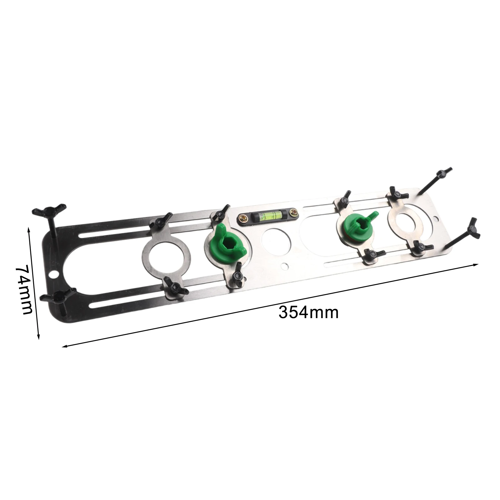 Shower Installation and Water Boiler Measuring Tool with Bend Angle Wrench and Level Ruler for Accurate Alignment