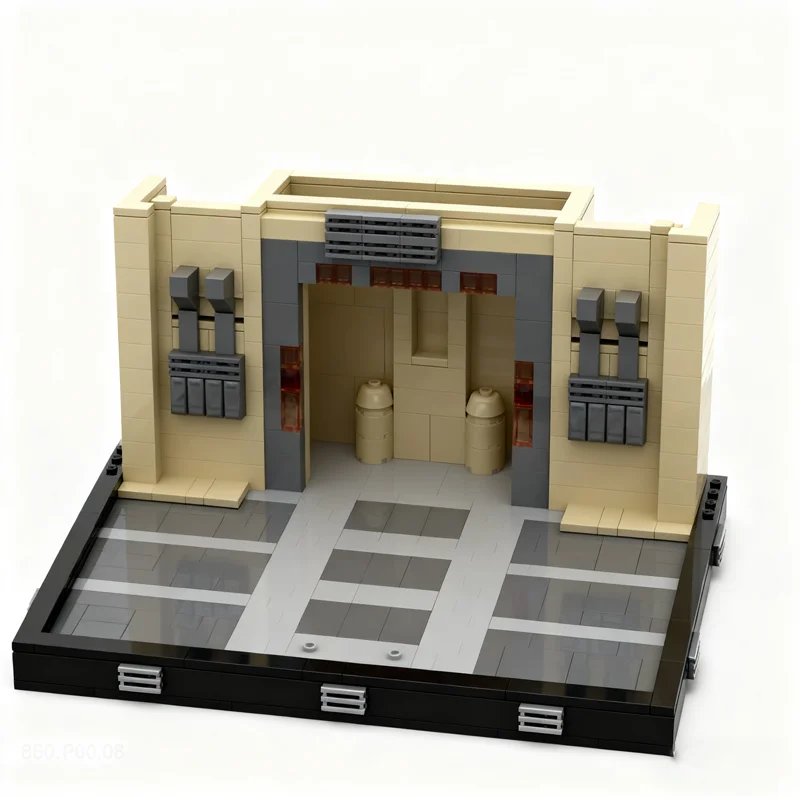 699 stücke MOC Duel The Fates Diorama Star Battle Modell Bausteine Bau Weihnachten Geschenke Spielzeug Idee Bildung Ziegel