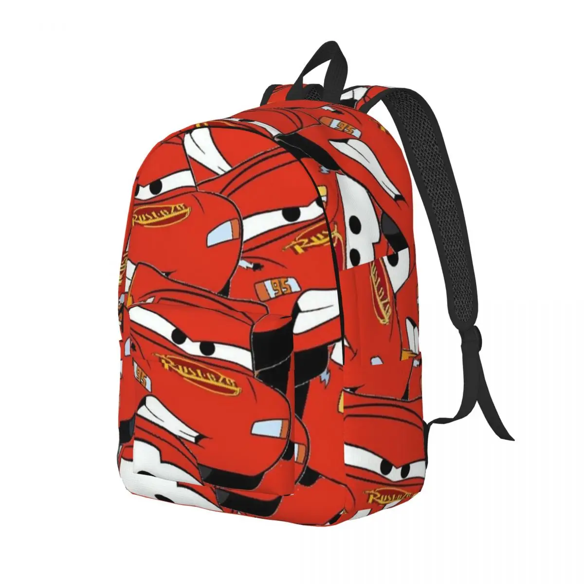 Lightning Mcqueen Cars Galaxy Cool Backpack Gift Student Work Daypack for Men Women Laptop Shoulder Bag