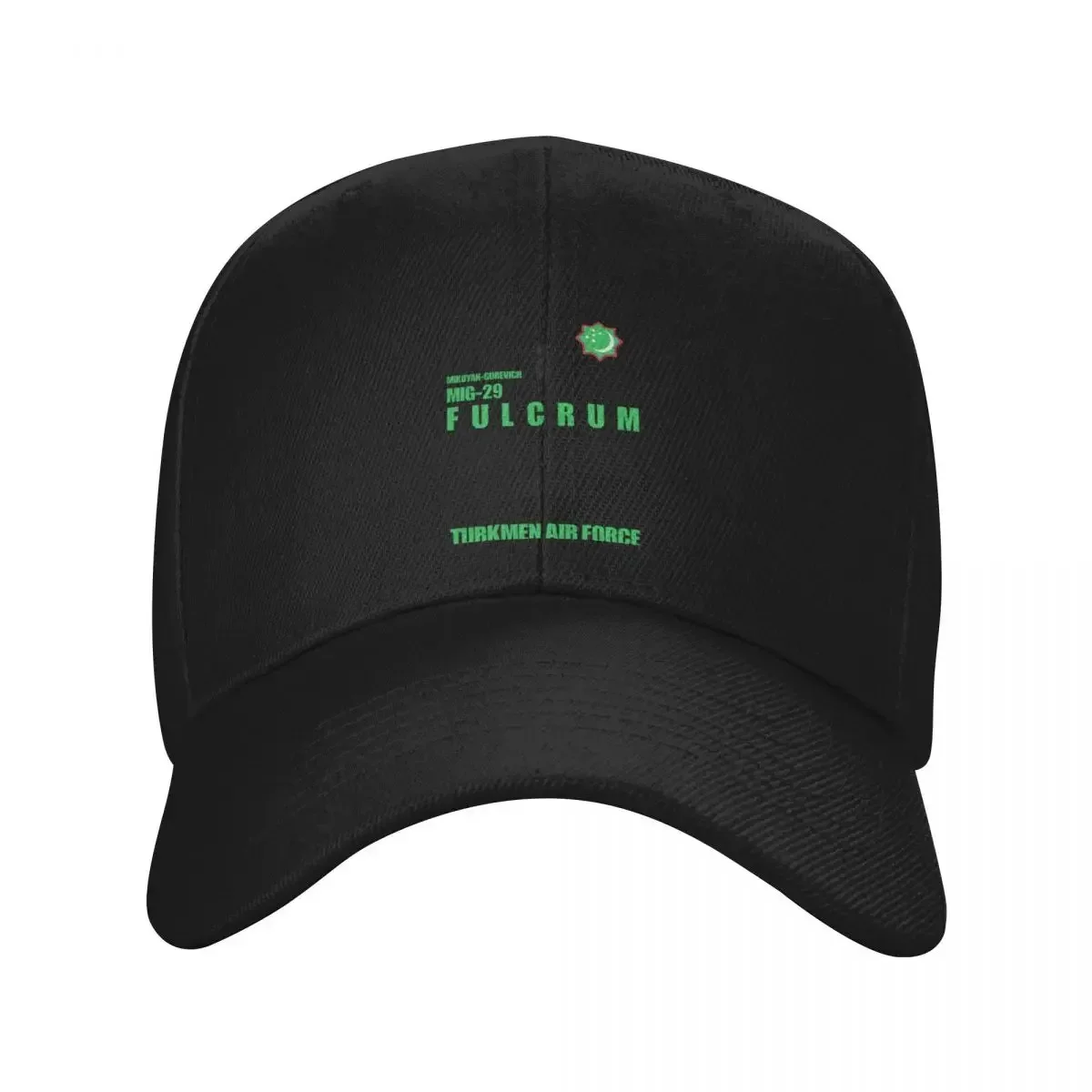 

Mig-29 Turkmen Air Force Baseball Cap Luxury Hat Trucker Hat Sunscreen Caps Women Men's