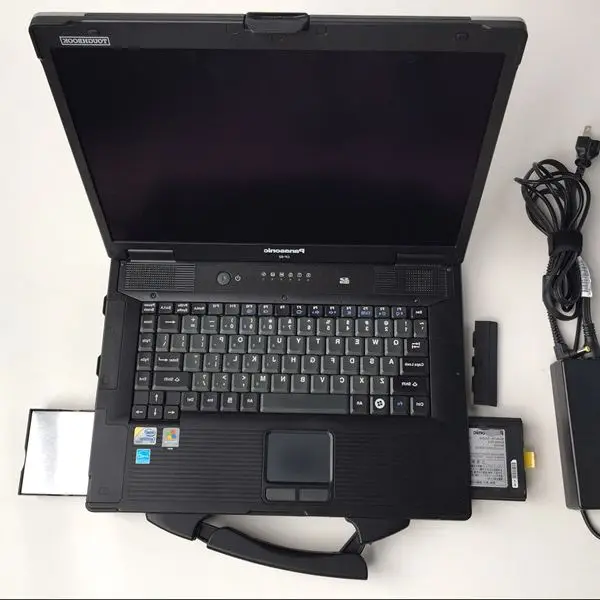 Stable 90% New CF-52 Laptop For Panasonic ToughBook CF52 Diagnostic PC with best battery Can match MB Star C3/C4