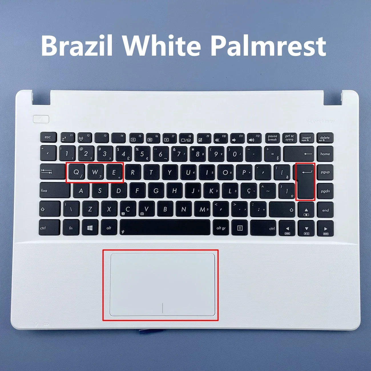 Brazil Palmrest Cover keyboard for ASUS X451 X451E X451M X451C X451E1007CA Series With TouchPad BR Layout