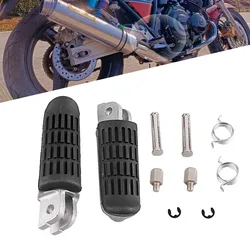 Front Footrest Foot Pegs Motorcycle Pedal Pad For honda CB1300X4 CB1300 VTR1000 VFR800 XL1000V CBR1100XX CB1100 CB250F CBR600 F2