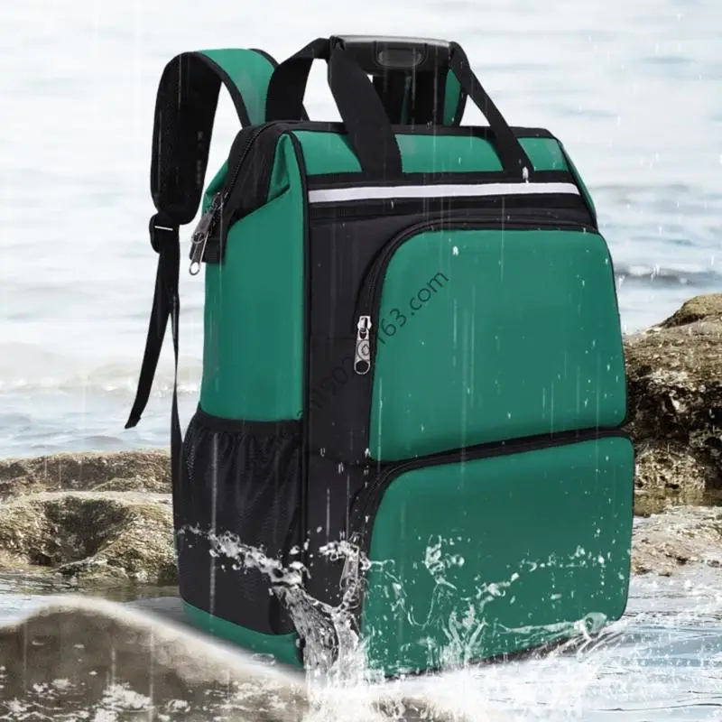 X7AB Zaino per attrezzi professionale Oxford impermeabile in tessuto Organizzatore attrezzi Zaino per riparazione Facile