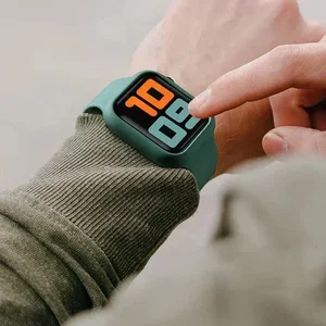 Glass và vỏ và vòng đeo tay cho Apple Watch, Cửa hàng cứng PC cứng nhắc, Vỏ bảo vệ màn hình, IWatch 10, 42mm, 46mm, 44mm, 46mm, phụ kiện 12 Trường hợp bán kính bán hàng chính - №11