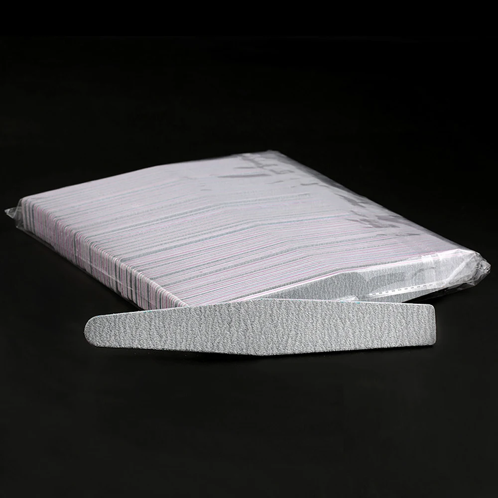 Sample fee of custom nail files with logo nail files 100/180 grit 80/240/1000/4000 custom logo nail files bulk/pack Wholesale
