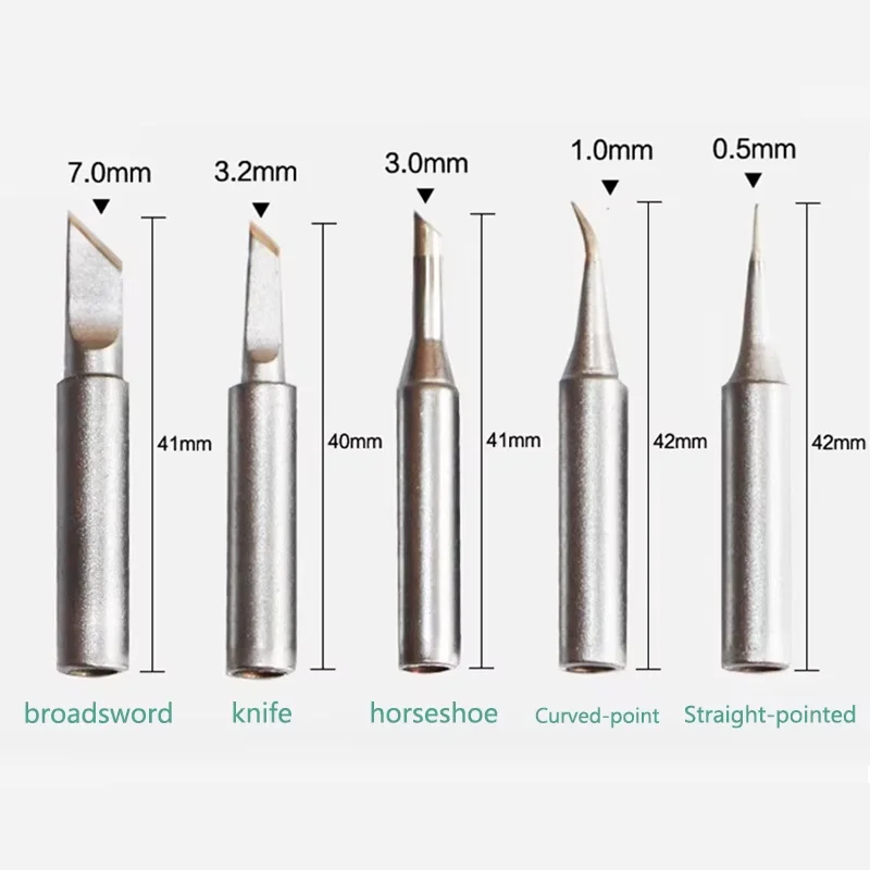 936 Soldering Iron Tips Welding Tools Lead-Free 900M-T-K I SK IS 3C Handle Electric Soldering Iron for Soldering Station Kit