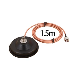 N Female head Magnet Base 1.5m RG142 Cable N Male head
