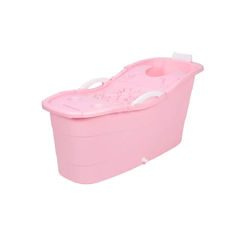 Petite baignoire de lavage de cheveux en plastique pour adulte, seau moderne, portable, confortable, natation, bain, maison, spa, grand, E27