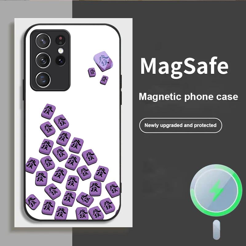 Золотой квадратный шрифт для Samsung S25 S8 S9 S10 S20 U ltra S21 Pro S22 Plus S23 FE S24 Ultra S25 Edge Magsafe Glass Чехол для телефона