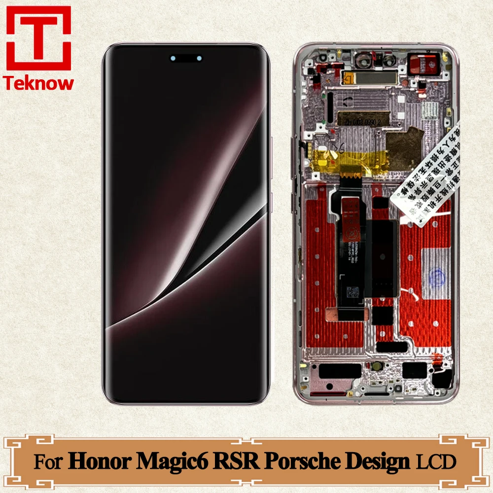 

AMOLED 6,8 "для Honor Magic6 RSR Porsche Design ЖК-дисплей BVL-N59 BVL-AN20 дигитайзер сенсорного экрана для Honor Magic6 RSR Замена