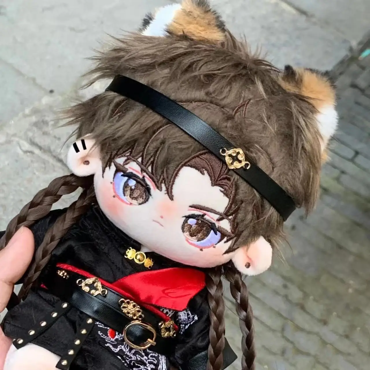 

20cm Kawaii Cotton Doll Sun Ce Ce Hu Wang Wang Ce 20cm ancient style Plush Idol Doll Clothes birthday Gift for Kids