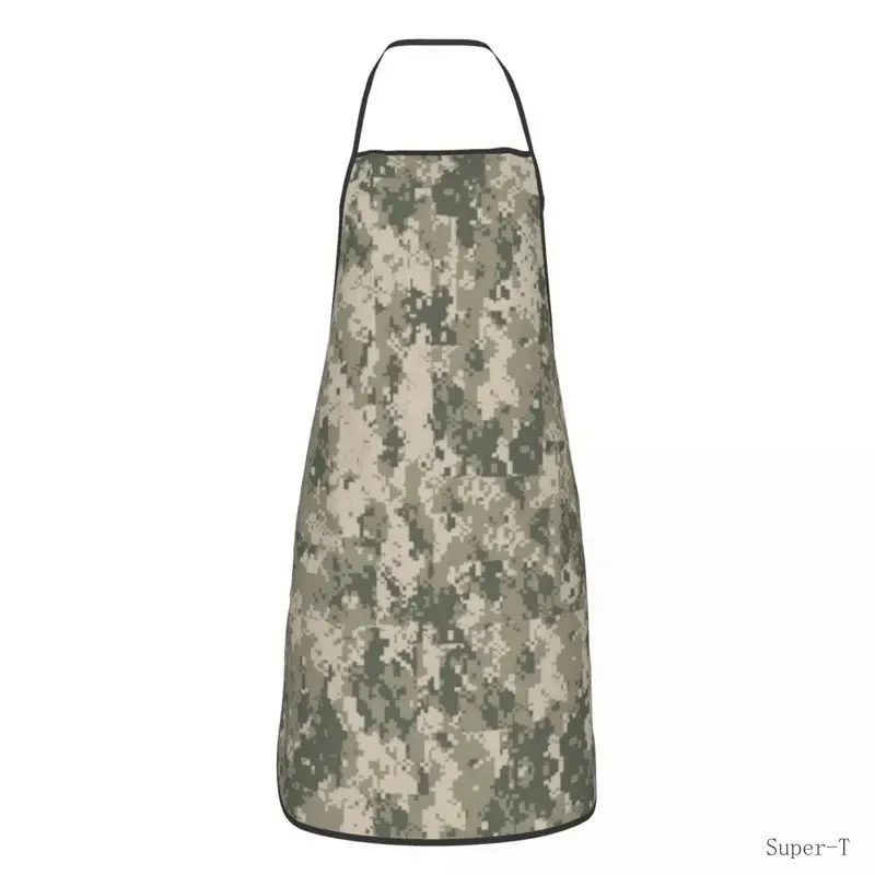 Custom standard military camouflage apron for women men unisex bib Army tactical camo cooking tablier cuisine chef baking