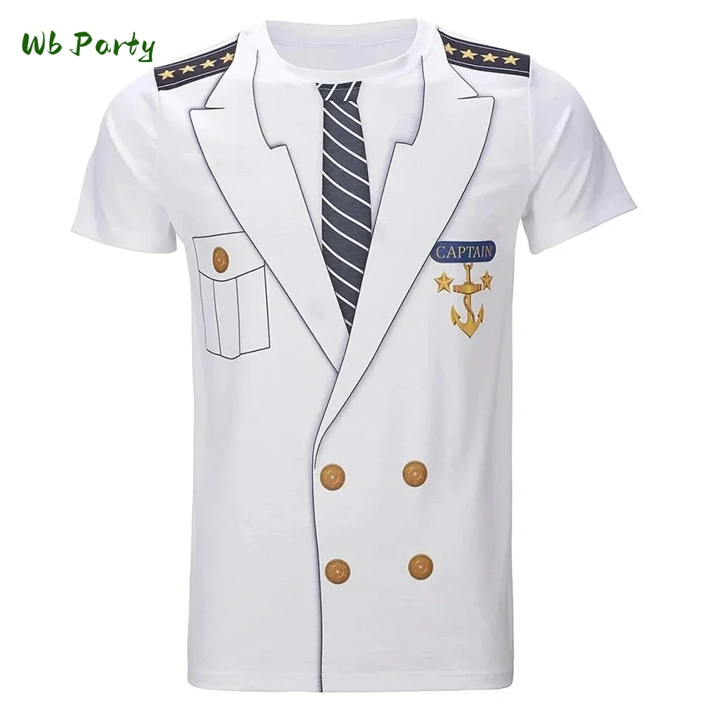 جديد ثلاثية الأبعاد مطبوعة تأثيري الشرطة الرجال قصيرة الأكمام المحملة عادية تنفس الرجال بلايز موضة الاتجاه تي شيرت رجالي ملابس فضفاضة للرجال #5