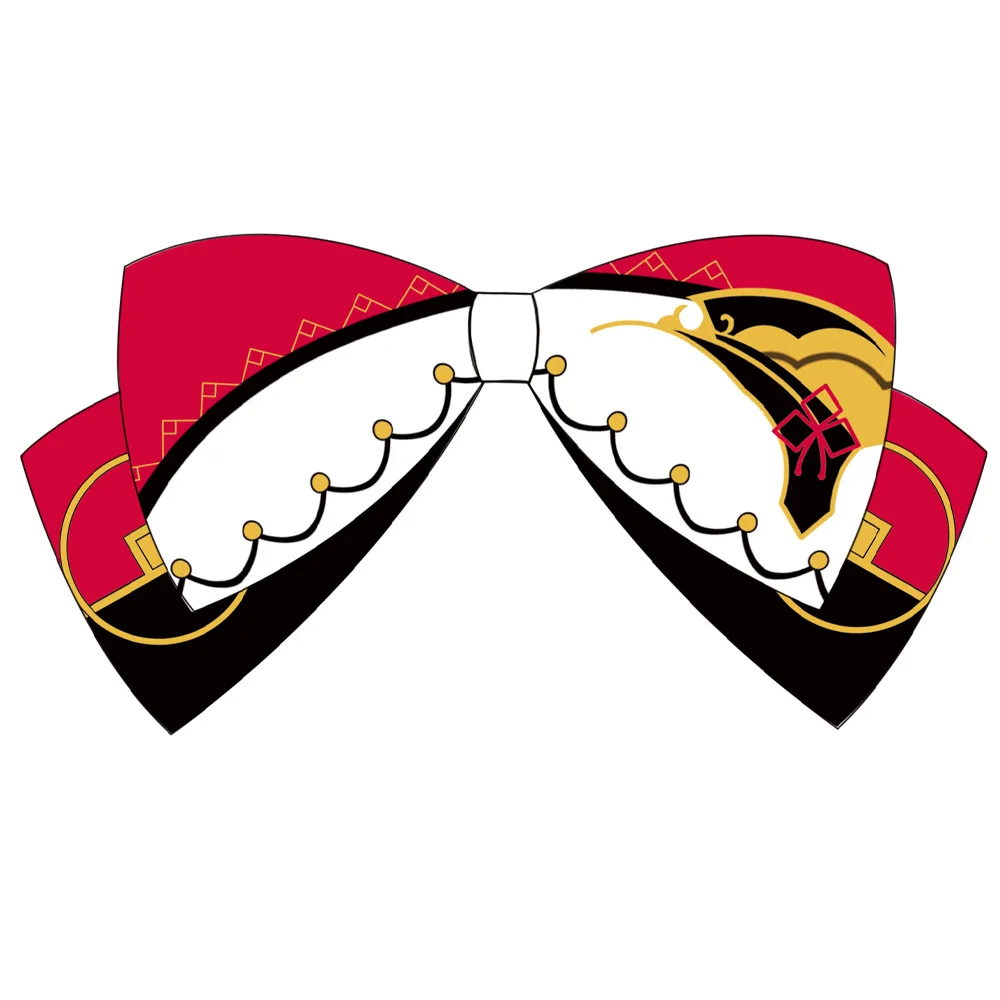 Anime Cosplay Game Genshin Impact Lolita Meisje Hoofdtooi Shikanoin Heizou Mona Yelan Sayu Yanfei Boog Haarspeld Haar Touw Halloween