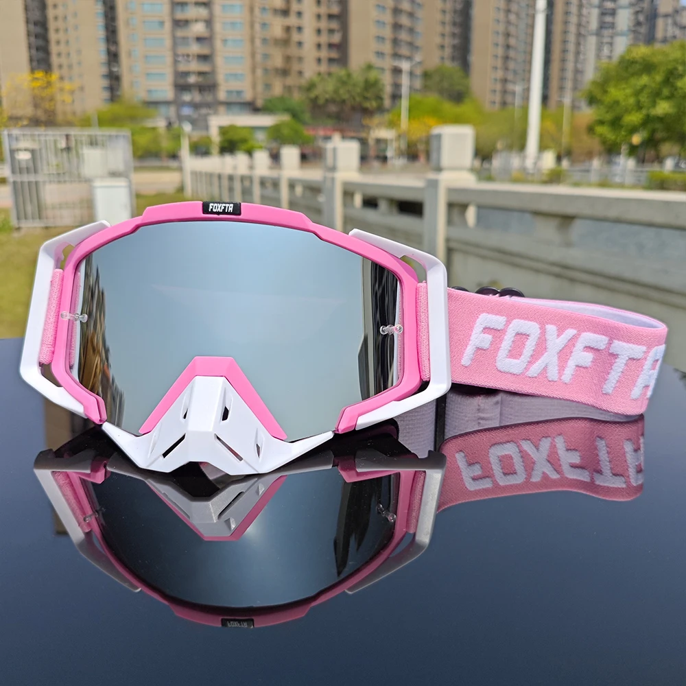 Gafas de camping para motocross con gafas de diseño multiusos Equipo duradero para viajes de aventura y gafas al aire libre Motorsports FOXFTA