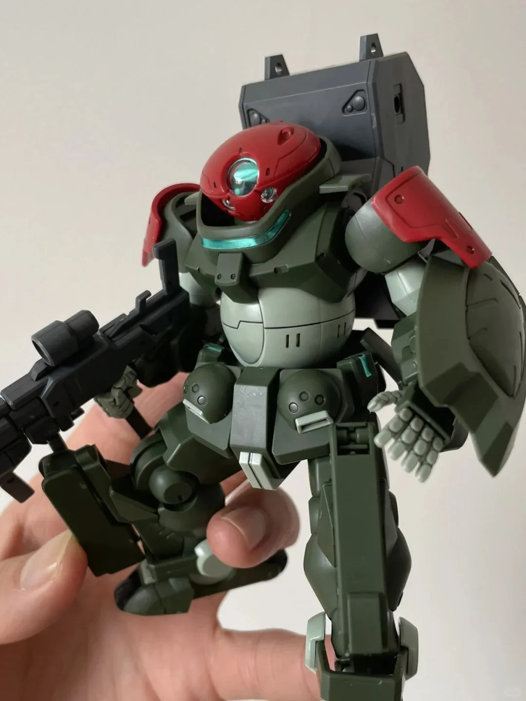 2025 New 1/144 Hg Jiuzhou Model Grimoire Red Beret Robot Assembly Model Kit Action Figures Plastic Models For Hobbyists Toy Gift