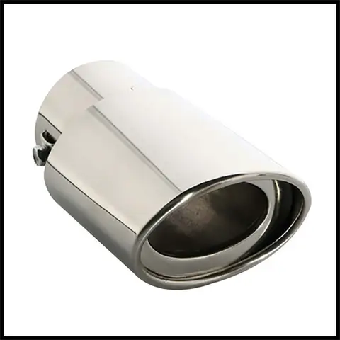 Car Exhaust Muffler Tip Round Stainless Steel Pipe for BMW 335d M1 M-Zero M6 640i 640d E46 E90 F09 1 2 3 4 F-series