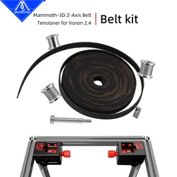 Mellow Mammoth 3D For Designing The Voron 2.4 Z-Axis Belt Tensioner 3D Printer GT2 Idler With 2GT Gates 9MM EPDM Belt Kit