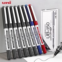 Uni UB-150 Water-Based Gel Pen 0.38/0.5mm Bullet Head Large Capacity Waterproof Signing pen For Practice questions,write,excerpt