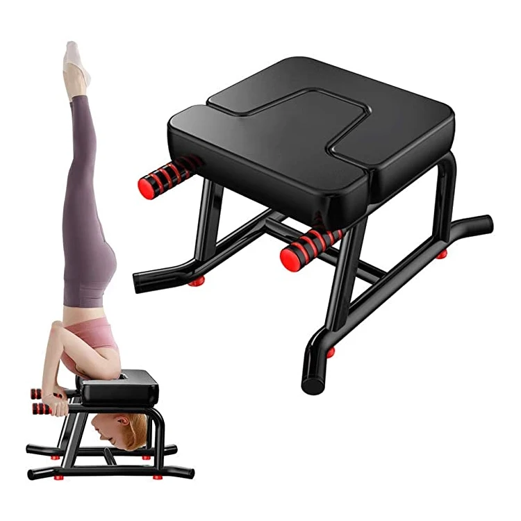 Wholesale Custom Multifunction Fitness Training Equipment Home Gym Yoga Headstand Inversion Bench Chair