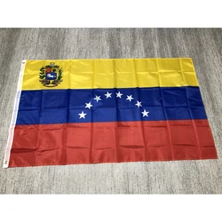 Venezuela flag 90X150cm 3x5fts polyester hanging flags 8 stars new ve ven Venezuela national flag banner for Decoration