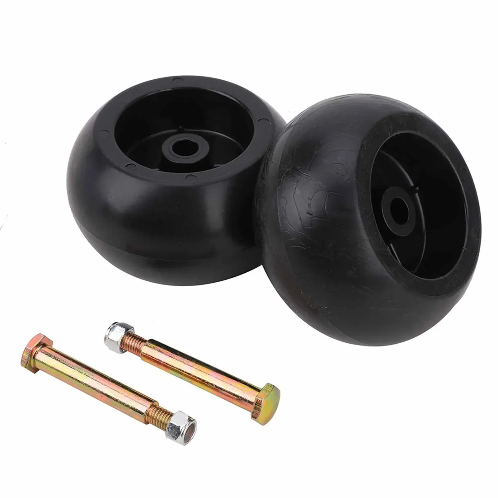 Home And Garden Products 5inch Deck Wheels & Axle Bolts For Hustler For For Toro Ride On Mowers