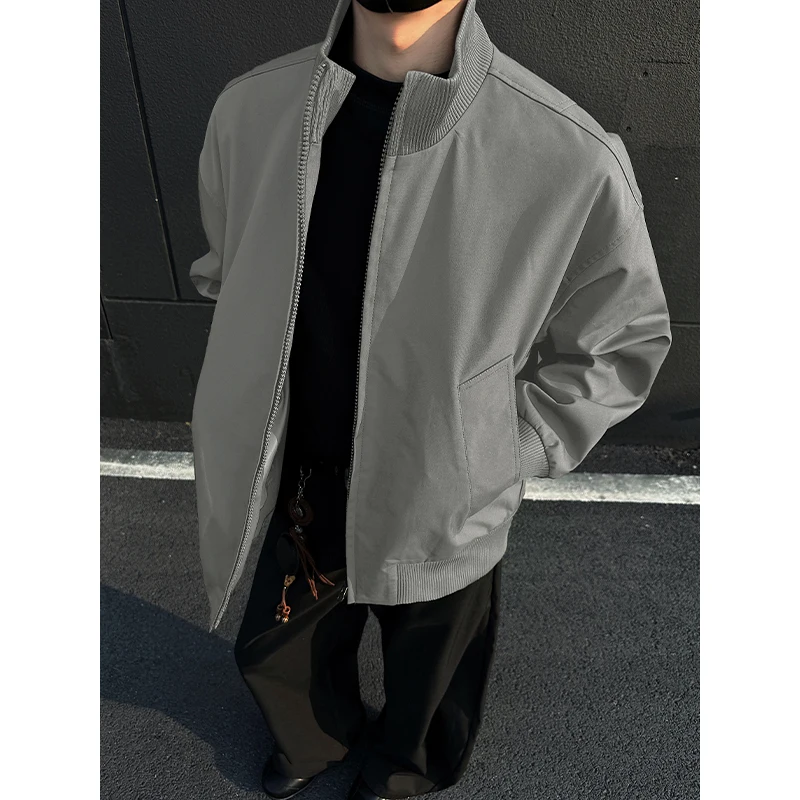 

Autumn Short Jacket Men Fashion Casual Baseball Jackets Men Streetwear Hip-hop Loose Bomber Jacket Mens Large Size 4XL